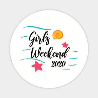 Girls Trip 2020 Mask girls trip weekend Magnet